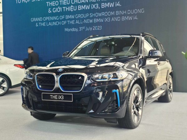 Xe điện BMW iX3 ra mắt tại Việt Nam với giá 3,499 tỷ đồng
