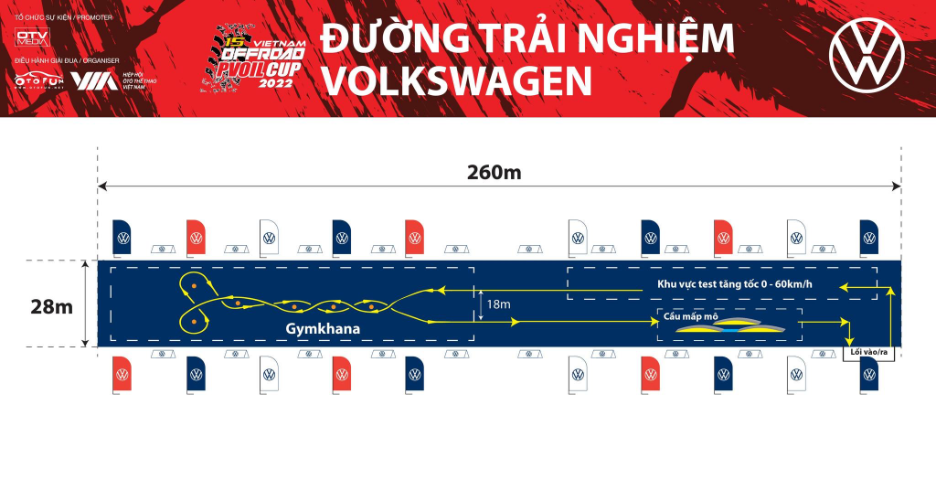 Trải nghiệm đường lái thử Volkswagen tại Làng Văn hóa các Dân tộc Việt Nam