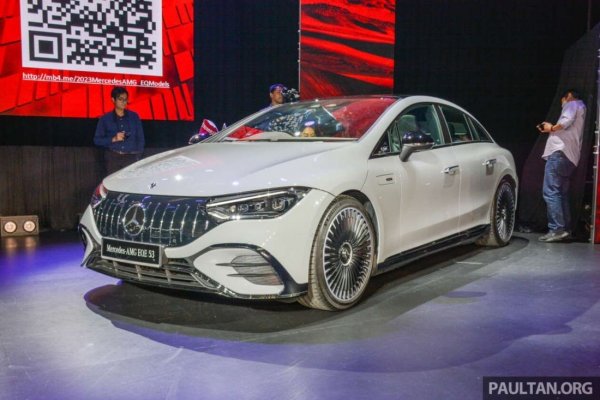 Mercedes-AMG EQE 53 4Matic+ ra mắt tại Malaysia