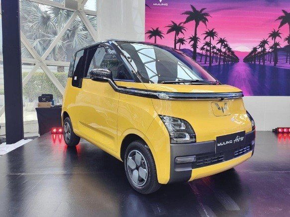 Wuling Air EV ra mắt tại Thái Lan, phiên bản nâng cấp của Hongguang Mini EV