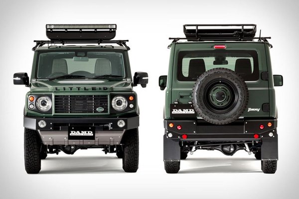 Suzuki Jimny độ ngầu như Land Rover Defender