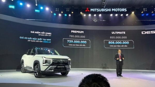 Mitsubishi Destinator ra mắt, giá từ 739 triệu đồng