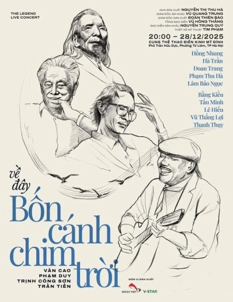 Lùm xùm show “Về đây bốn cánh chim trời” - bi hài bể show phút cuối