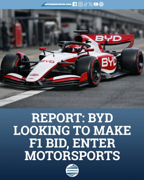 Bất ngờ: BYD có kế hoạch tham gia đường đua Công thức 1, chi nửa tỷ USD mỗi năm