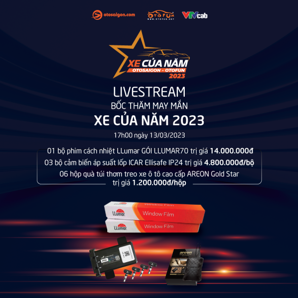 XE CỦA NĂM 2023 - Livestream bốc thăm giải thưởng 13/03/2023