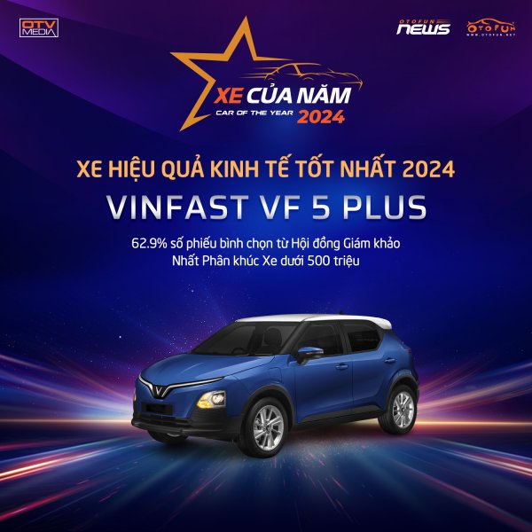VinFast VF 5 Plus là xe có hiệu quả kinh tế nhất