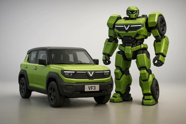 Khi các mẫu xe ở hình dạng Transformer