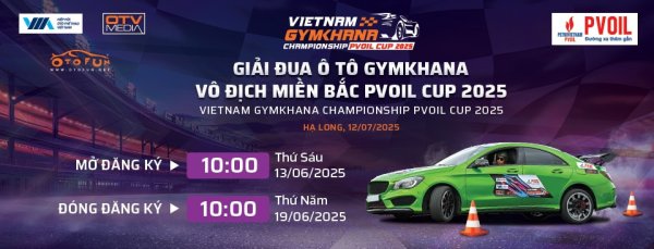 Chính thức mở cổng đăng ký PVOIL Gymkhana VGC Miền Bắc 2025