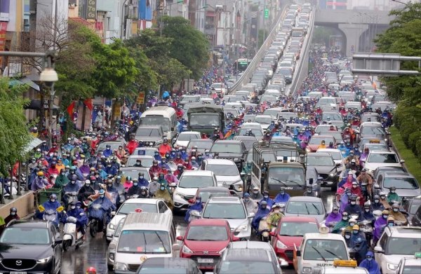 Gần 90% dân VN ko có oto đi