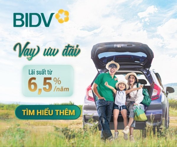 Mua xe đón Tết thì có nên dùng gói vay ưu đãi này của BIDV?