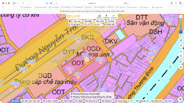 Quy hoạch ngõ 129 Nguyễn Trãi ?