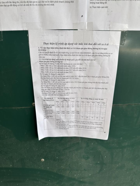 Luật đăng kiểm mới đạp 4000 vòng/phút