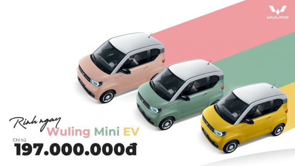 Wuling giảm giá chỉ còn bằng 1,5 con SH