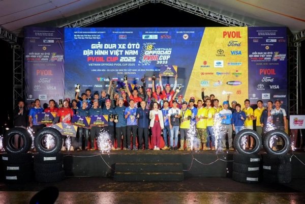 Tổng kết giải đua xe oto địa hình Việt Nam PVOIL CUP 2025