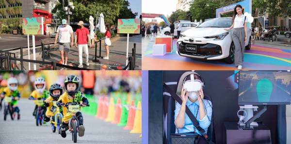 Toyota Carnival chiêu đãi khách hàng với nhiều hoạt động thú vị