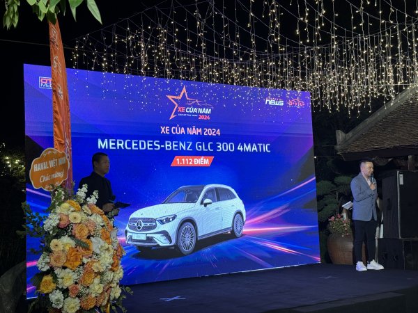 Danh hiệu "Xe của năm 2024" thuộc về Mercedes-Benz GLC 300 4Matic