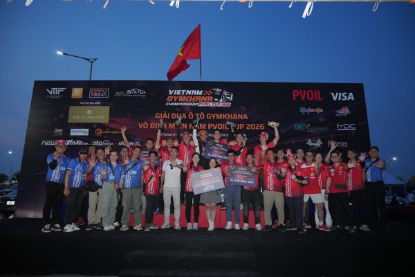 Kết quả & Lễ Bế mạc Giải đua Ô tô Gymkhana Vô địch miền Nam PVOIL CUP 2026