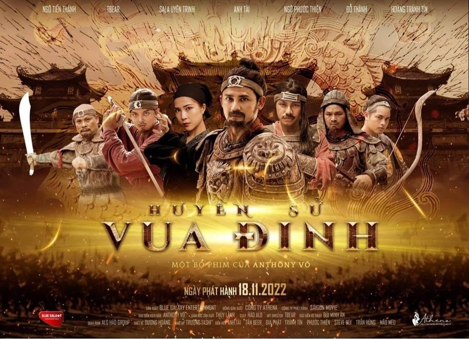 Phim "Huyền sử vua Đinh" có doanh thu chưa đầy 3 triệu đồng sau 3 ngày ra rạp