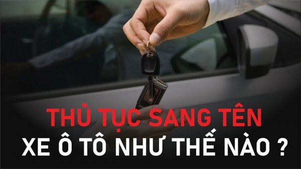 Hỏi các cụ về sang tên xe công ty mà không có hóa đơn!