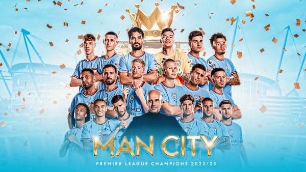 Chúc mừng Man City vô địch Ngoại hạng Anh 2022-2023 sớm 3 vòng