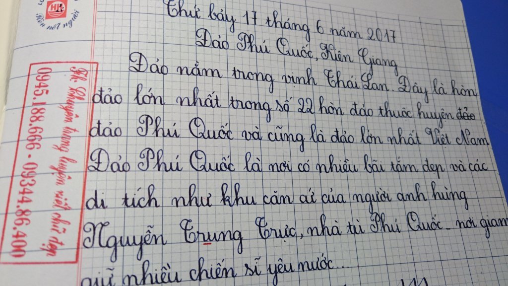 Địa chỉ luyện viết chữ đẹp uy tín Hà Nội ( Bảo đảm 100% học viên chữ đẹp ) - 16