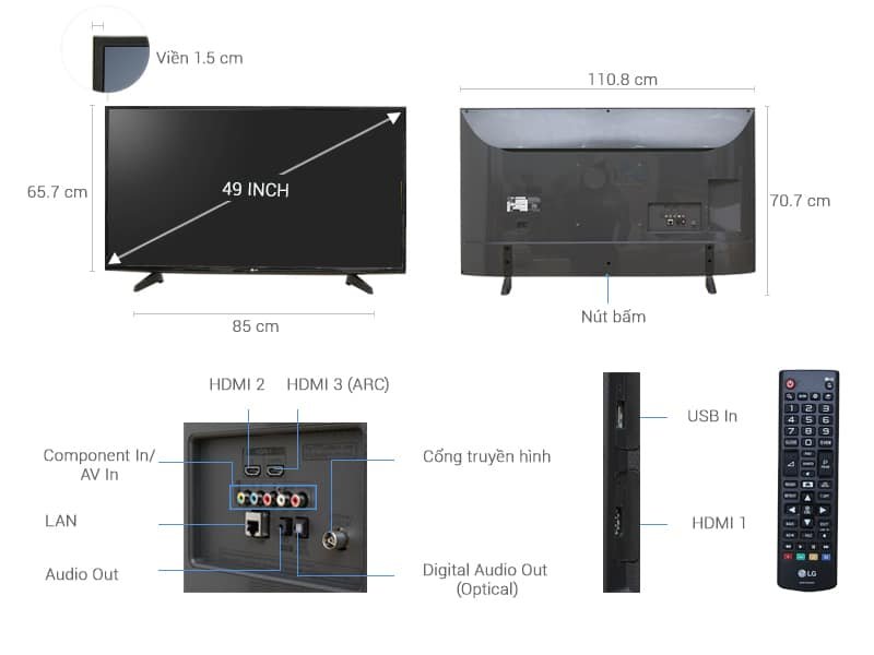 Thanh lý 4 máy ps4   4 tivi LG 4k Smart Tivi 49 Inch