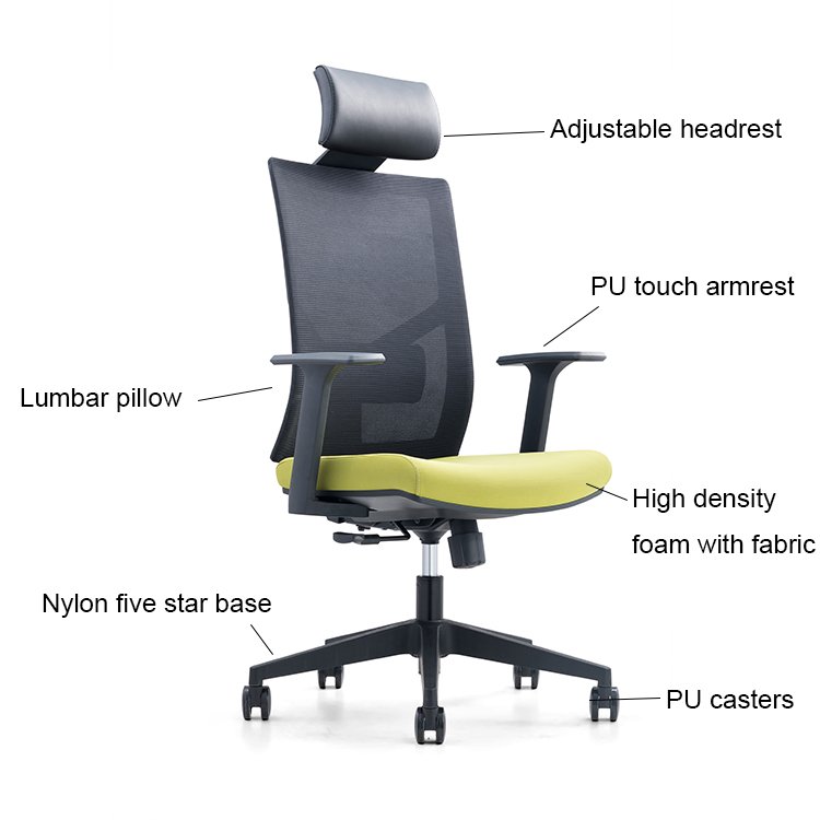 Comfortable ergonomic chair Foshan office furniture  -.jpg