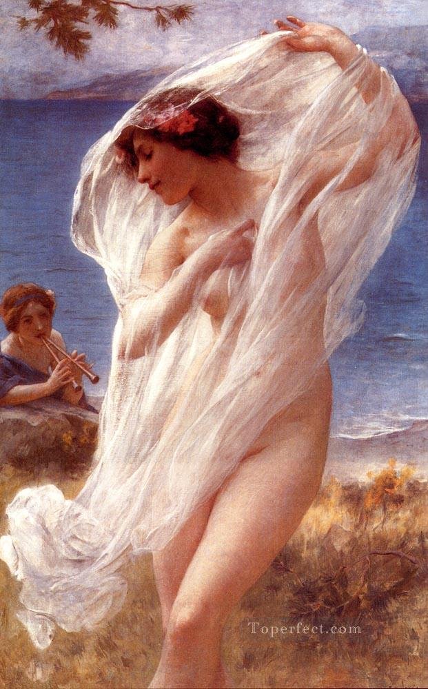 4-A-Dance-By-The-Sea-realistic-girl-portraits-Charles-Amable-Lenoir-Classic-nude.jpg