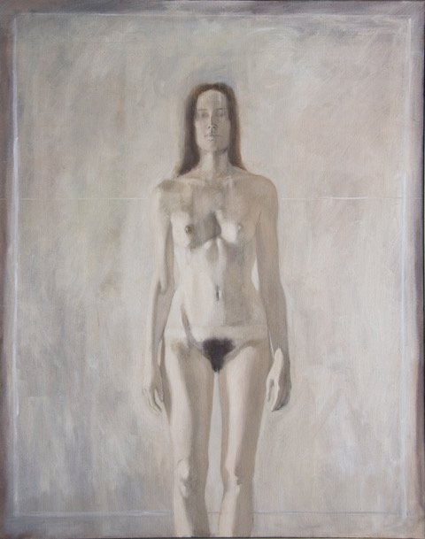 melonie_standing_1976_susequently_re-worked_by_artist_oil_on_canvas_44_x_35.jpg