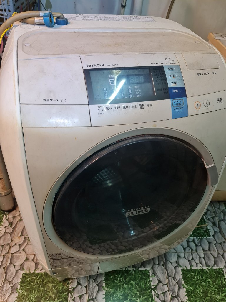 Funland] - Tháo nắp máy giặt cửa ngang Hitachi nội địa | OTOFUN | CỘNG ĐỒNG  OTO XE MÁY VIỆT NAM