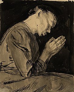 243px-Käthe_Kollwitz,_Betende_Frau_(Femme_en_prière).jpg