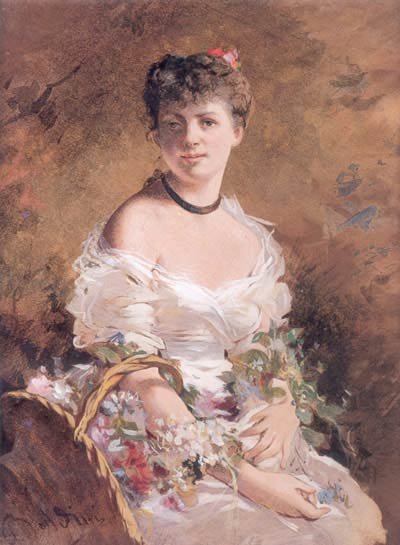 Signora_con_Fiori năm 1870.jpg