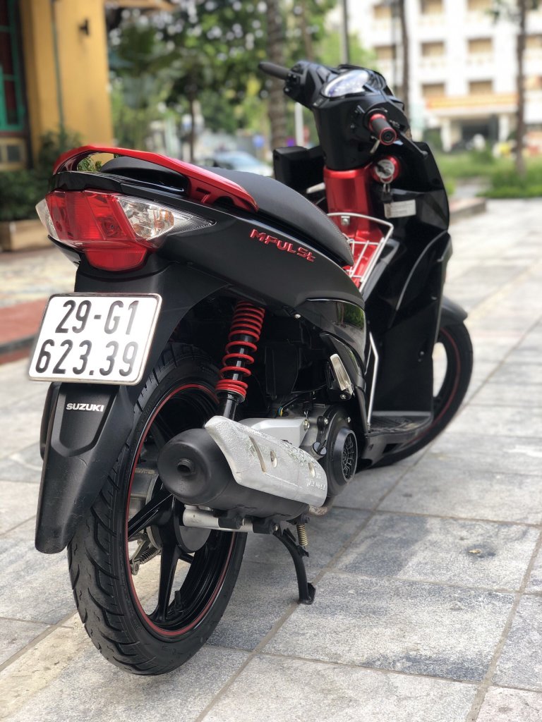 Suzuki Impulse 125 Fi 2016 đen nhám, siêu lướt chuẩn 6000km, bao test thợ, giá 19 triệu - 6233...jpg