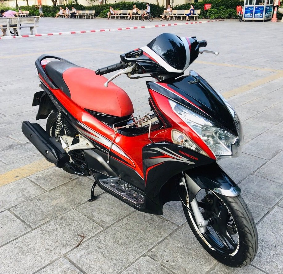 Honda Airblade 110i đỏ đen đk 2012 máy nguyên zin xe một chủ đi từ đầu, biển VIP 29909 - giá 1...jpg