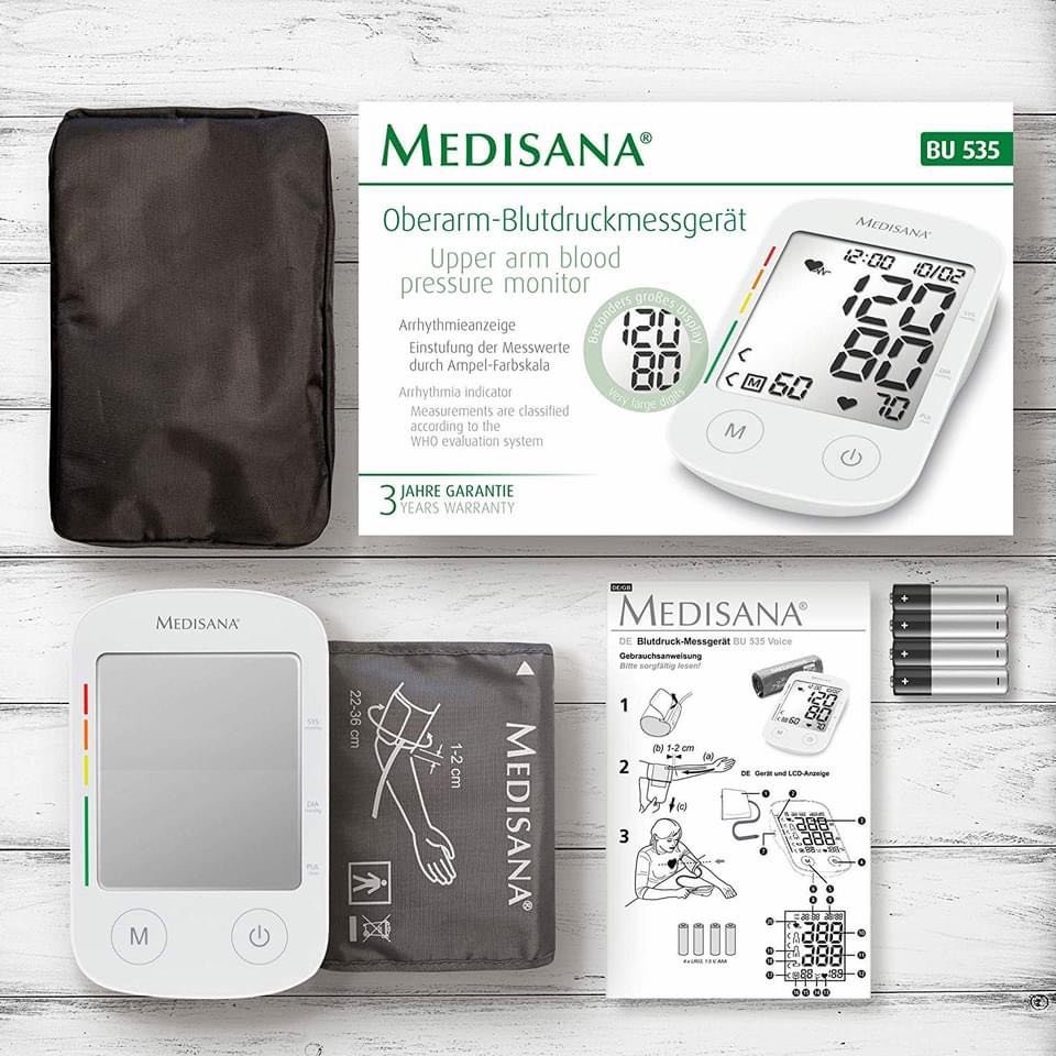 Máy đo huyết áp Medisana BU 535 - hàng Đức0.jpeg
