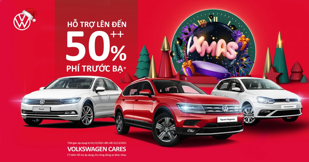 1. Chương trình Volkswagen Cares⁺ mang đến cho khách hàng ưu đãi phí trước bạ lên đến 50% và g...jpg
