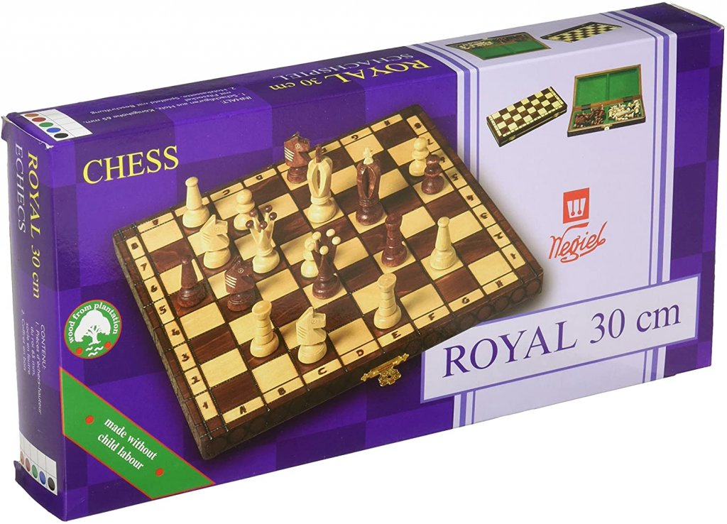 Bộ cờ vua làm bằng gỗ thủ công Royal 30cm – hàng nội địa Đức-.jpeg