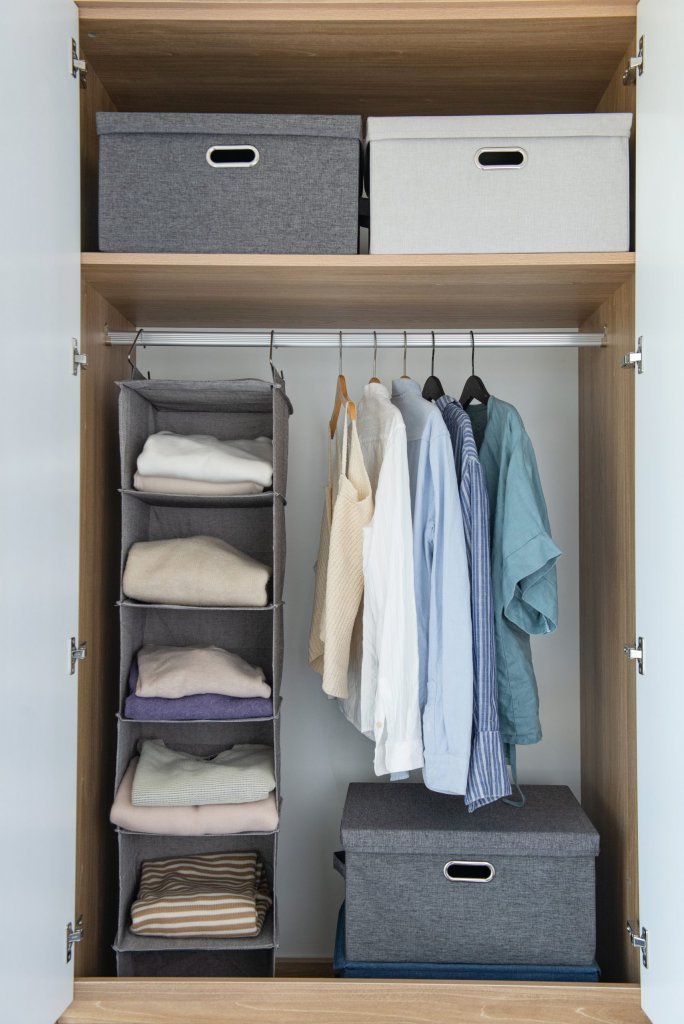 Túi vải treo tủ quần áo tiện lợi vải Oxfort 300D MA House MT4T-Grey0.jpeg