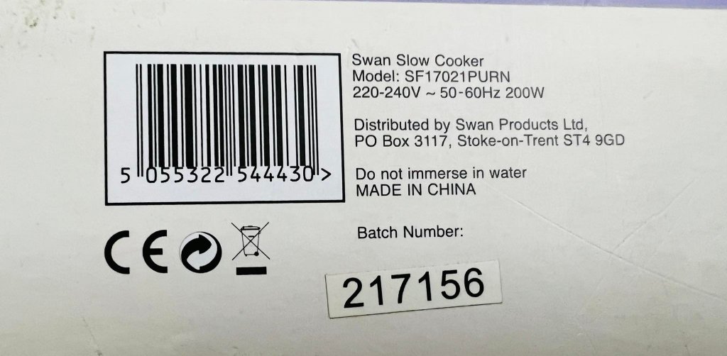  Nồi nấu chậm 3.5L Retro Slow Cooker Swan SF17021PURN4.jpeg