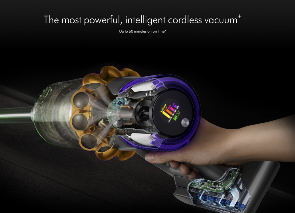 Máy hút bụi Dyson V15 Detech SV22 đo bụi bằng laser15.png