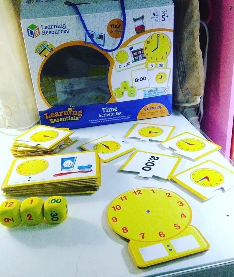 Bộ học xem giờ Time Activity Set Learning Resources LER 32205.jpeg