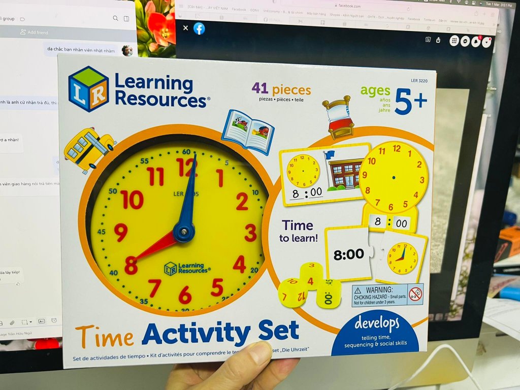 Bộ học xem giờ Time Activity Set Learning Resources LER 32206.jpeg