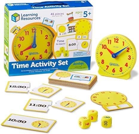 Bộ học xem giờ Time Activity Set Learning Resources LER 32207.jpeg