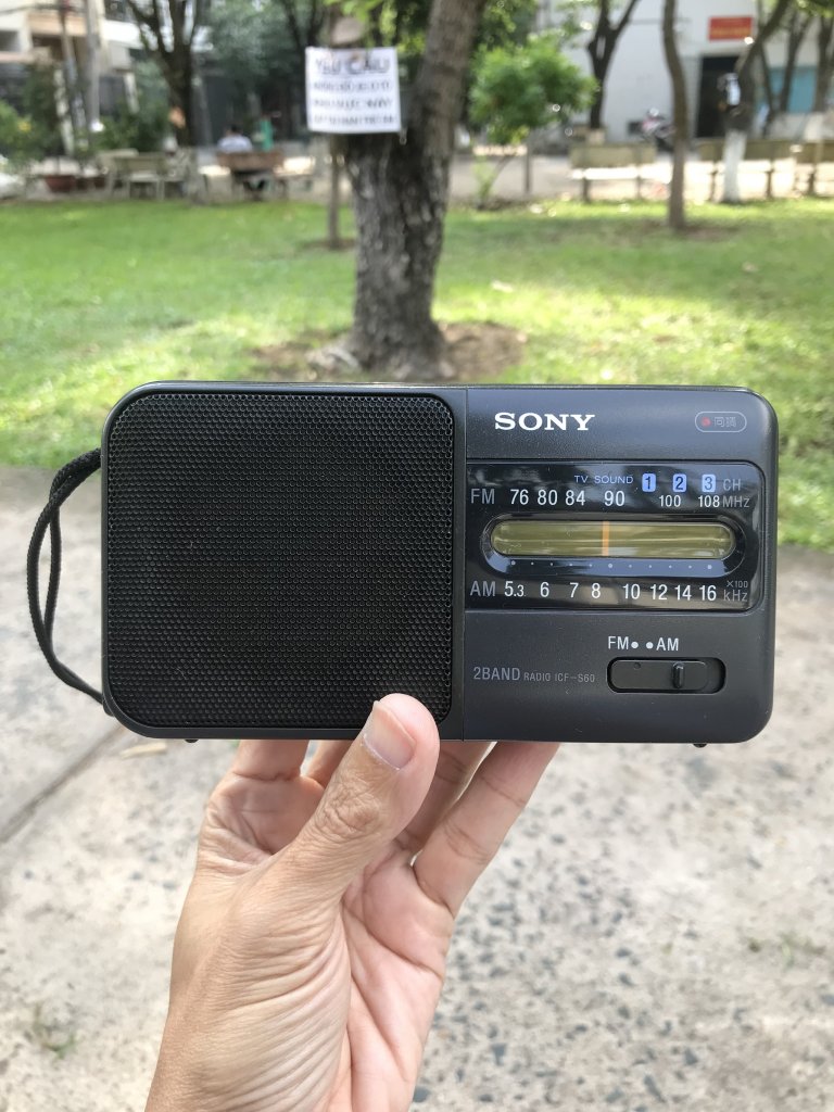 Đã bán] - Radio Sony 2 band AM-FM 108 sx tại Nhật. | OTOFUN | CỘNG ĐỒNG OTO  XE MÁY VIỆT NAM