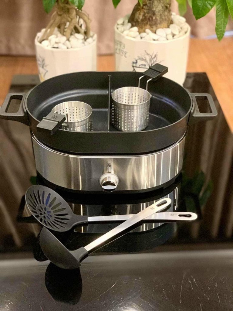  lẩu kiêm hấp điện 1700W WMF Lono Hot Pot & Steam 04.1554.00110.jpeg