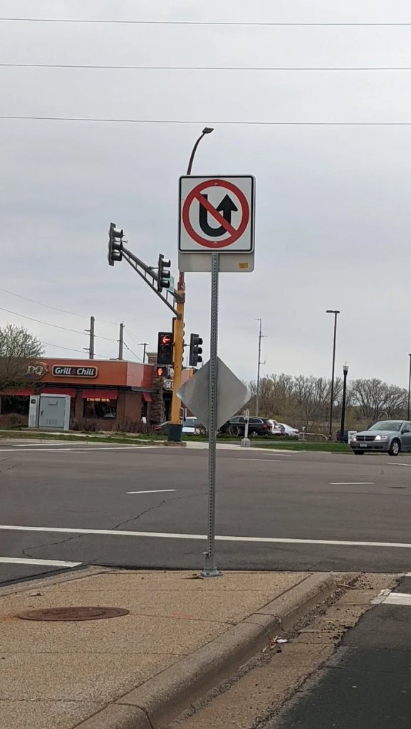 Installed-the-No-U-turn-sign-boss.jpg