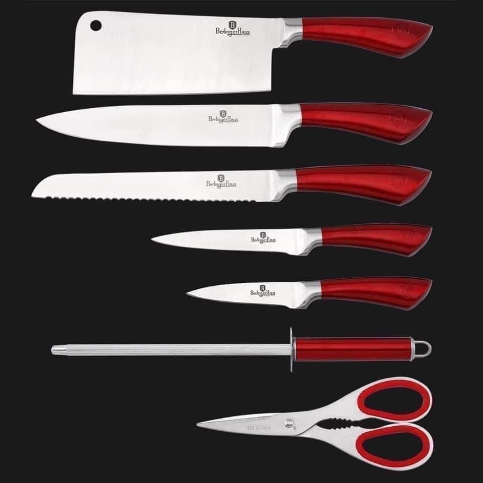 Bộ dao 8 món chuôi màu đỏ BerlingerHaus BH-24701.jpeg