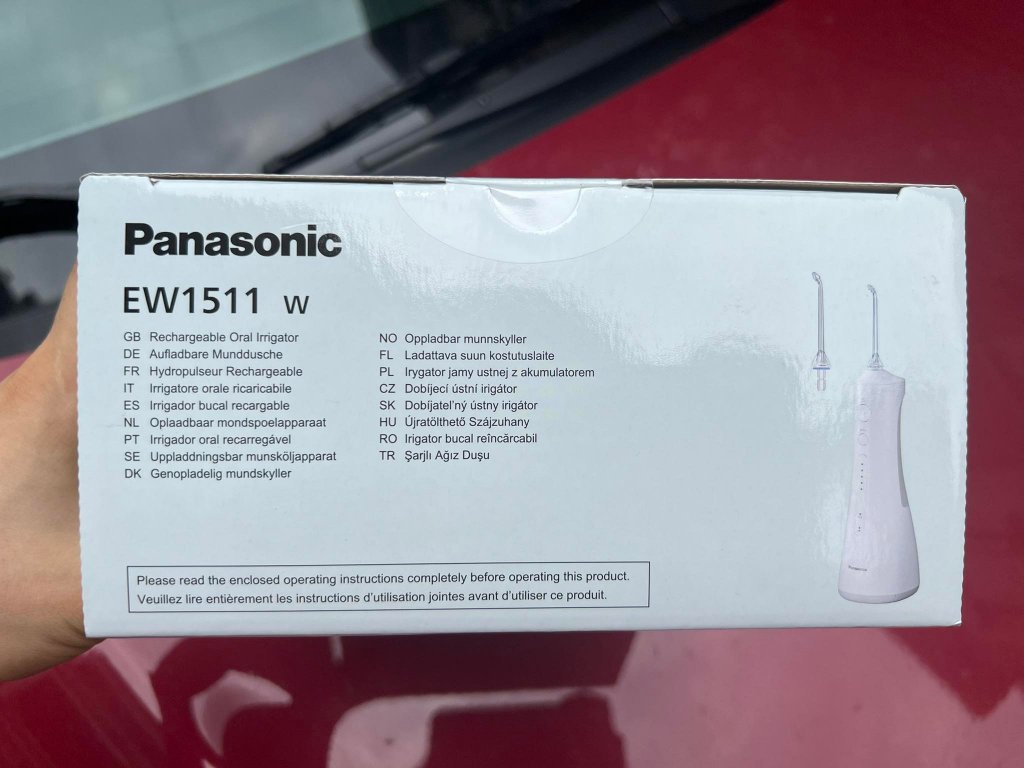 Máy tăm nước cầm tay Panasonic EW1511W503 Ultrasonic Oral Irrigator - hàng Đức11.jpeg