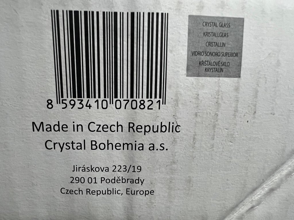 Bộ bình 1250ml và 6 cốc 260ml pha lê Crystal BOHEMIA Collection Diamond6.jpeg