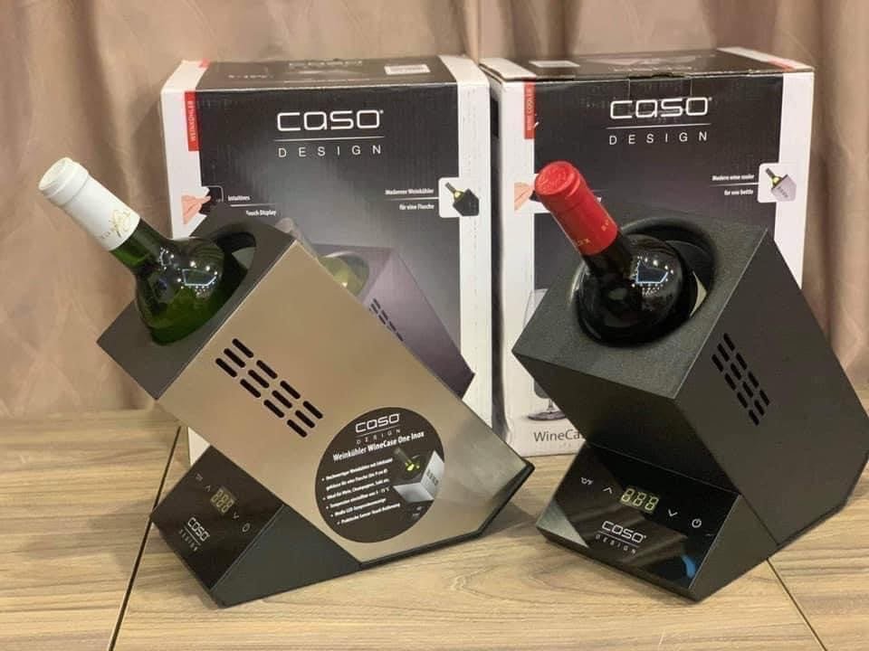 Tủ bảo quản 1 chai rượu CASO WineCase One Black 6141.jpeg